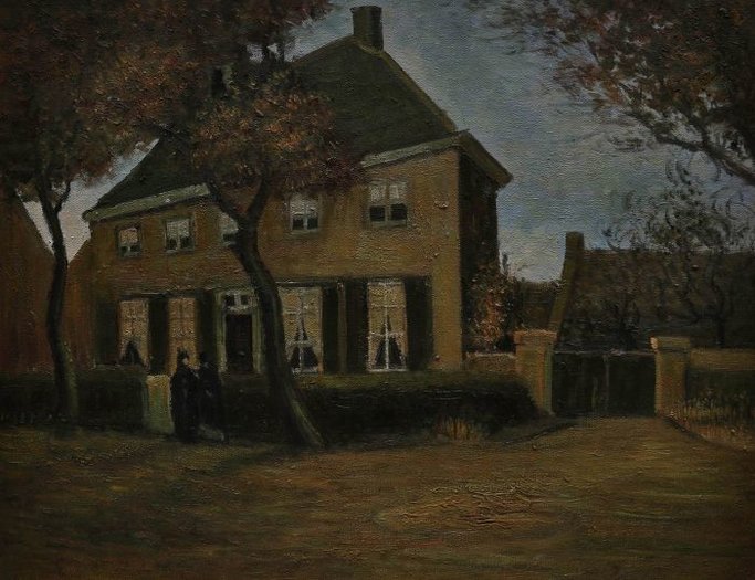 The Vicarage At Nuenen Van Gogh Reproduction Van Gogh Studio