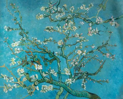 Blossoming Almond Tree reproduction