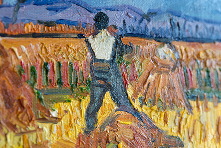 Harvest in Provence Reproduction | Van Gogh Studio