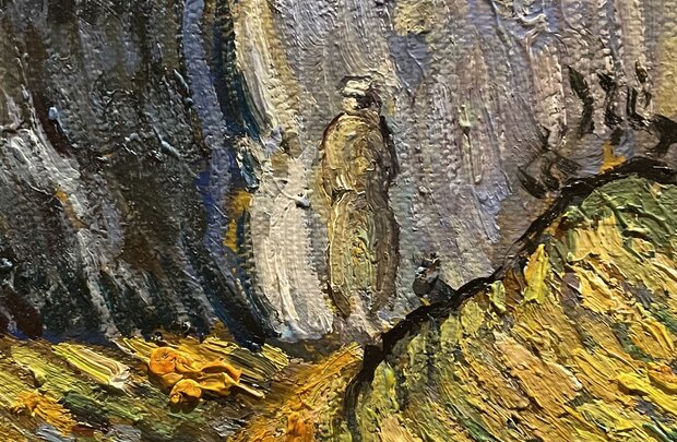 detail The Good Samaritan Van Gogh reproduction