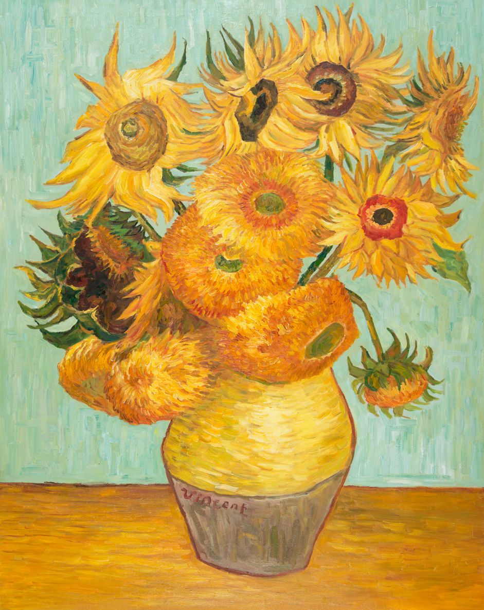 sunflowers vincent van gogh