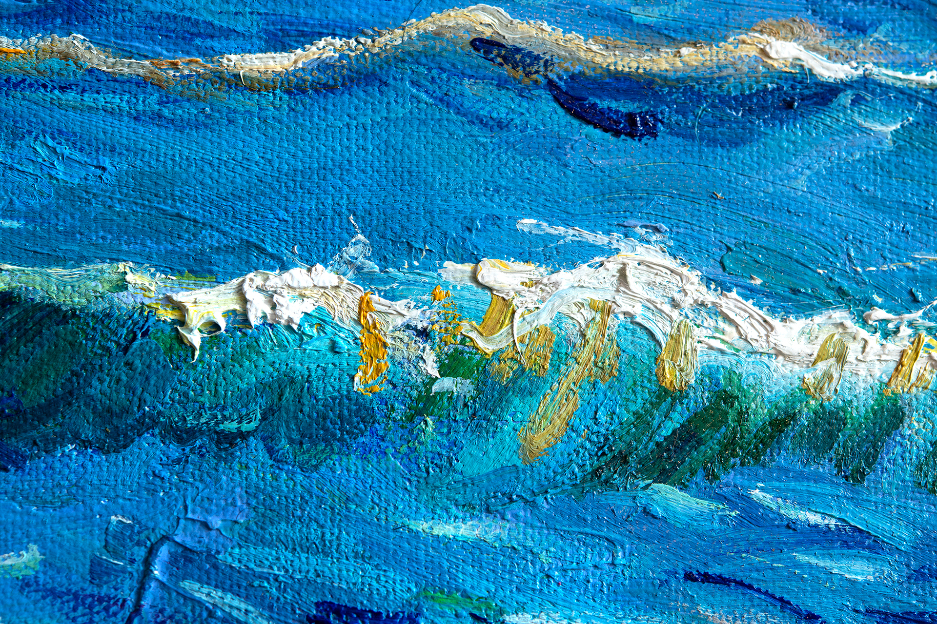 Diamond Dotz Seascape at Saint Maries (Van Gogh) – Kreative Kreations