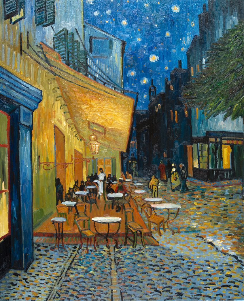Café Terrace at Night by Van Gogh