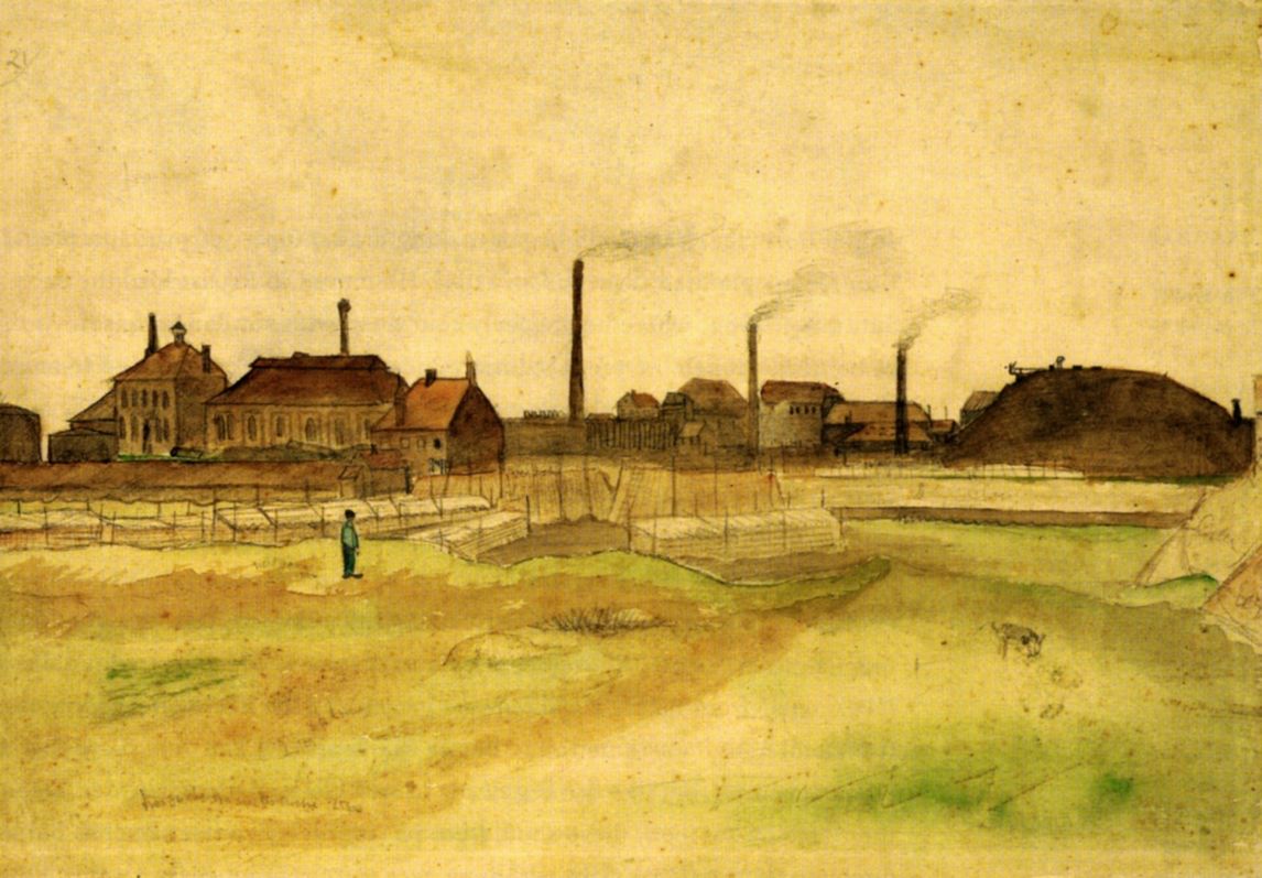 Coal factory in the Borinage