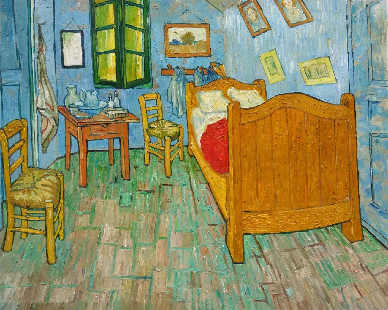 De Slaapkamer Chicago Van Gogh reproductie Van Gogh Studio