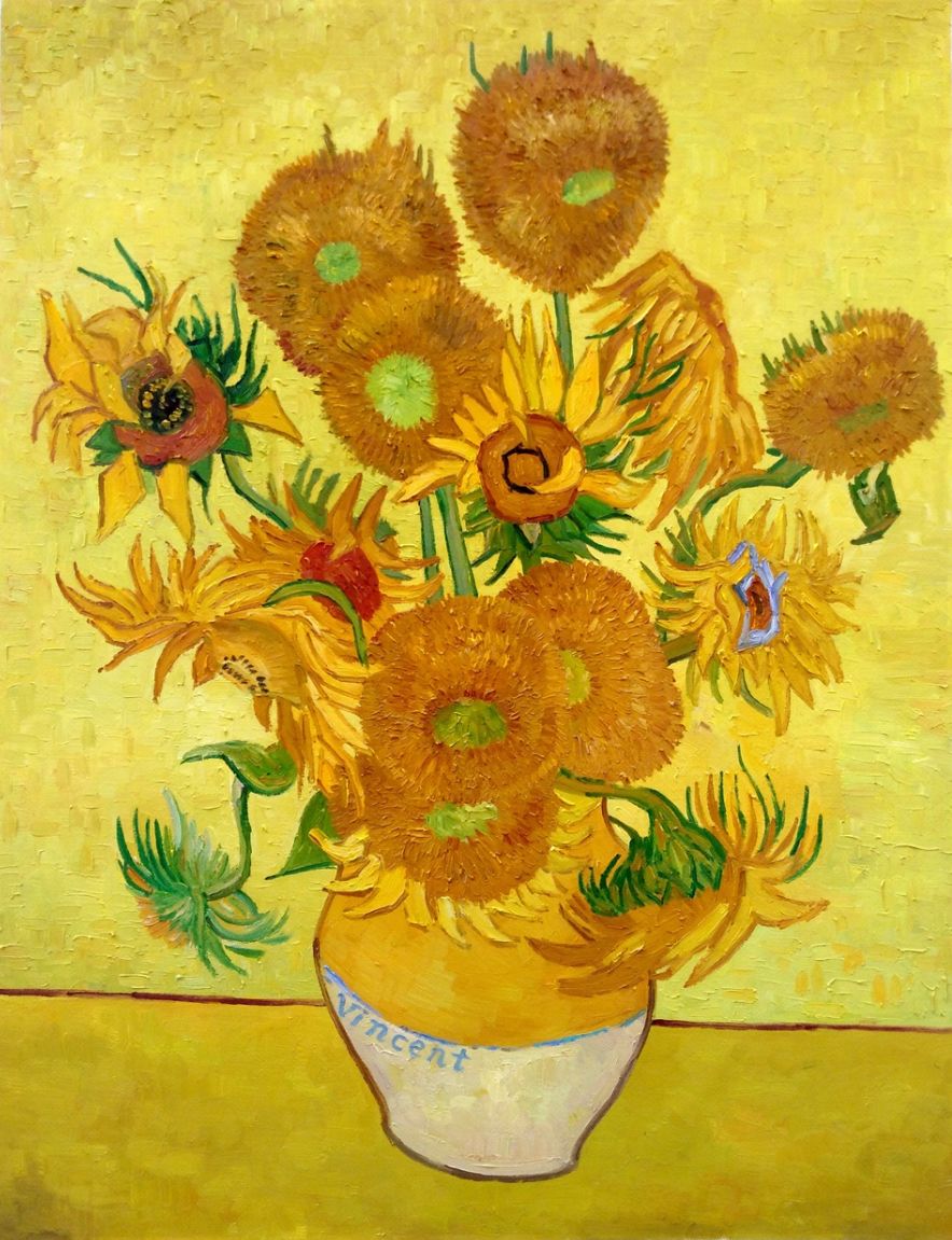 Waar zijn Van Goghs zonnebloemen | Van Gogh Studio