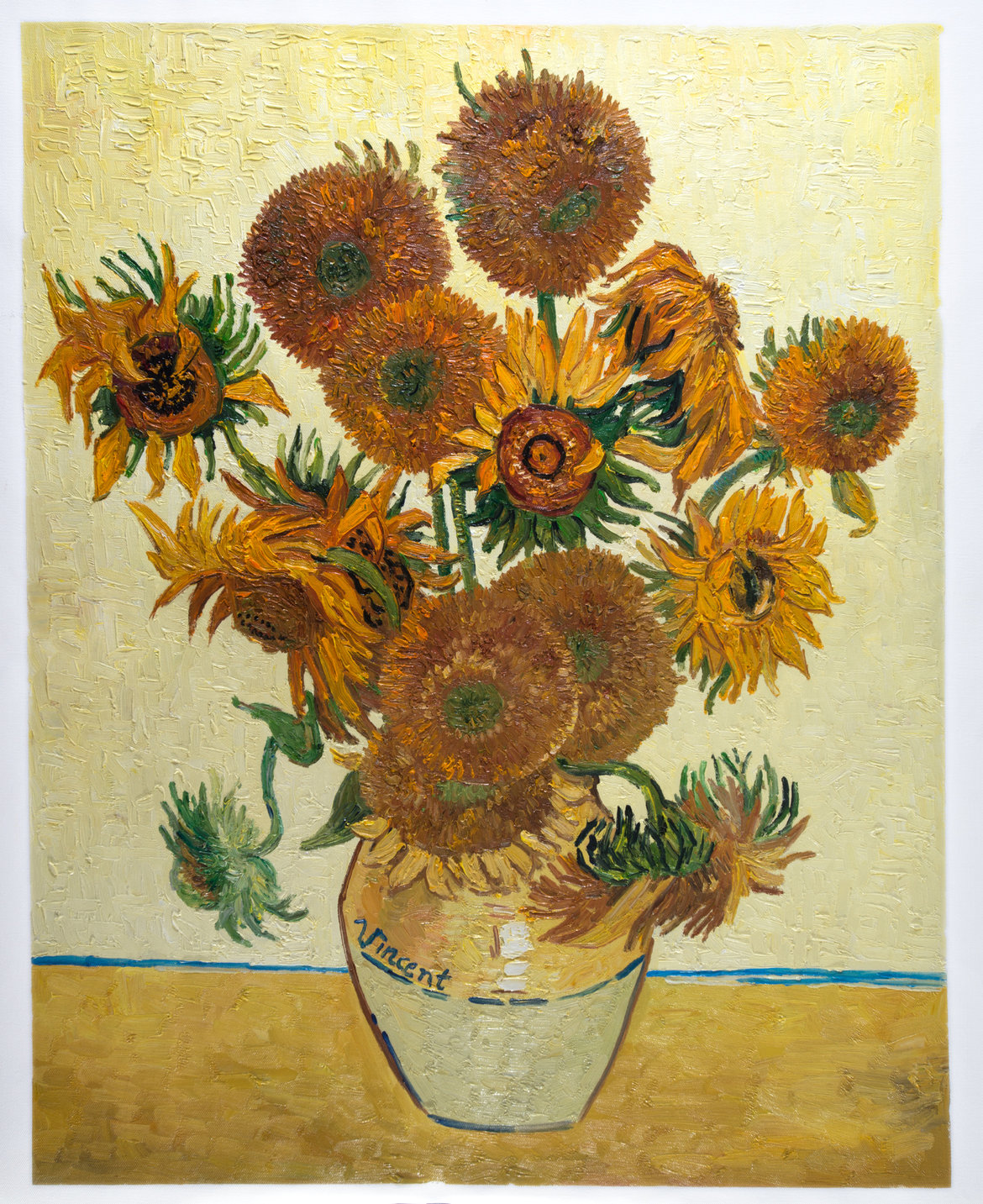 Still Life: Vase with Fifteen Sunflowers | Van Gogh Studio