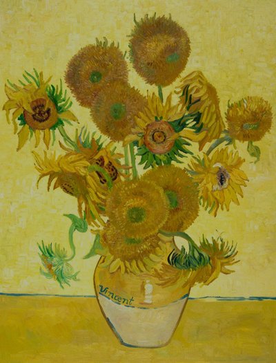 Still Life: Vase with Fifteen Sunflowers | Van Gogh Studio