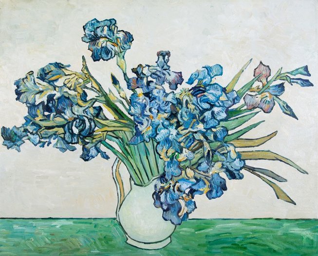 Vase with Irises Van Gogh Reproduction | Van Gogh Studio