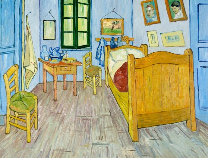 Vincent's Bedroom Musee d'Orsay Reproduction | Van Gogh Studio