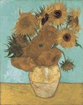 Vase with fifteen Sunflowers reproduction | Van Gogh Studio